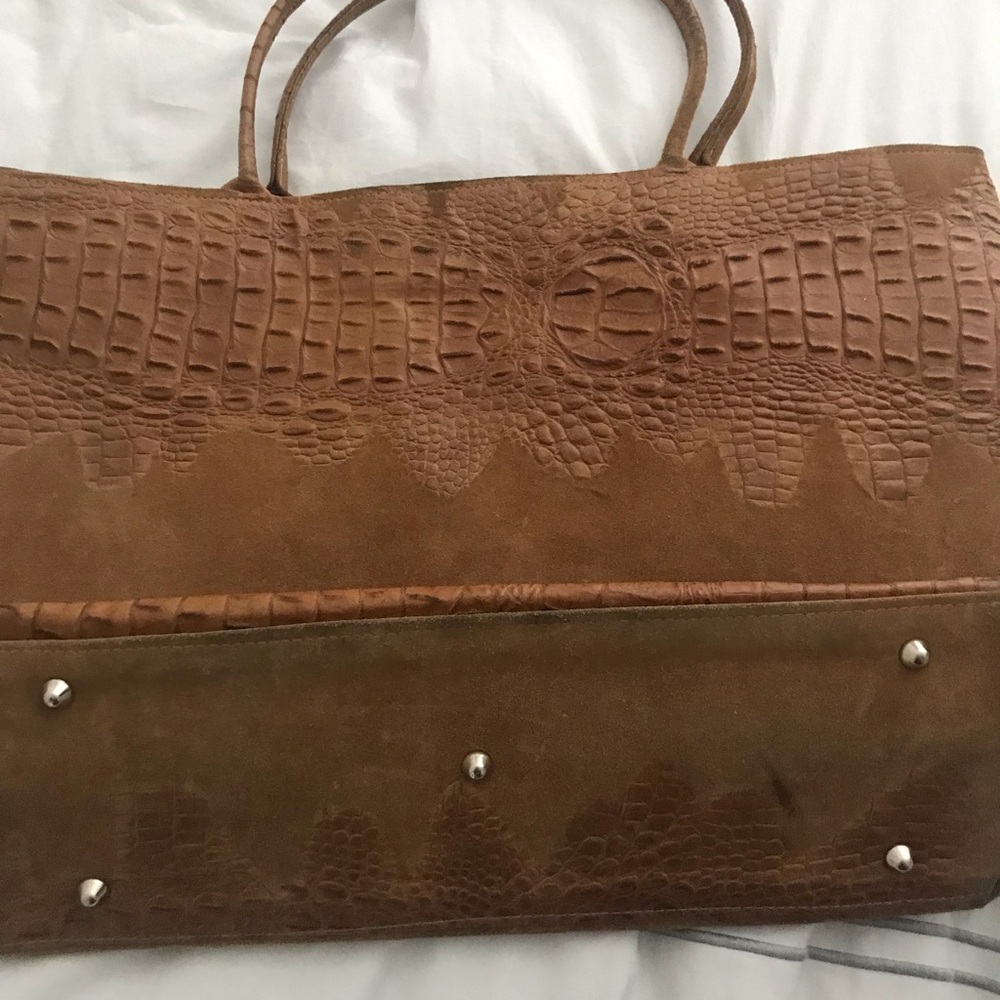 Julie Feldman handmade leather shade tote bag - Picture 11 of 12